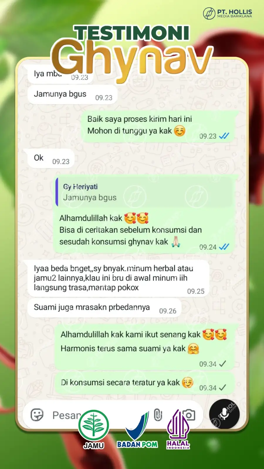 Testimoni Ghynav 1