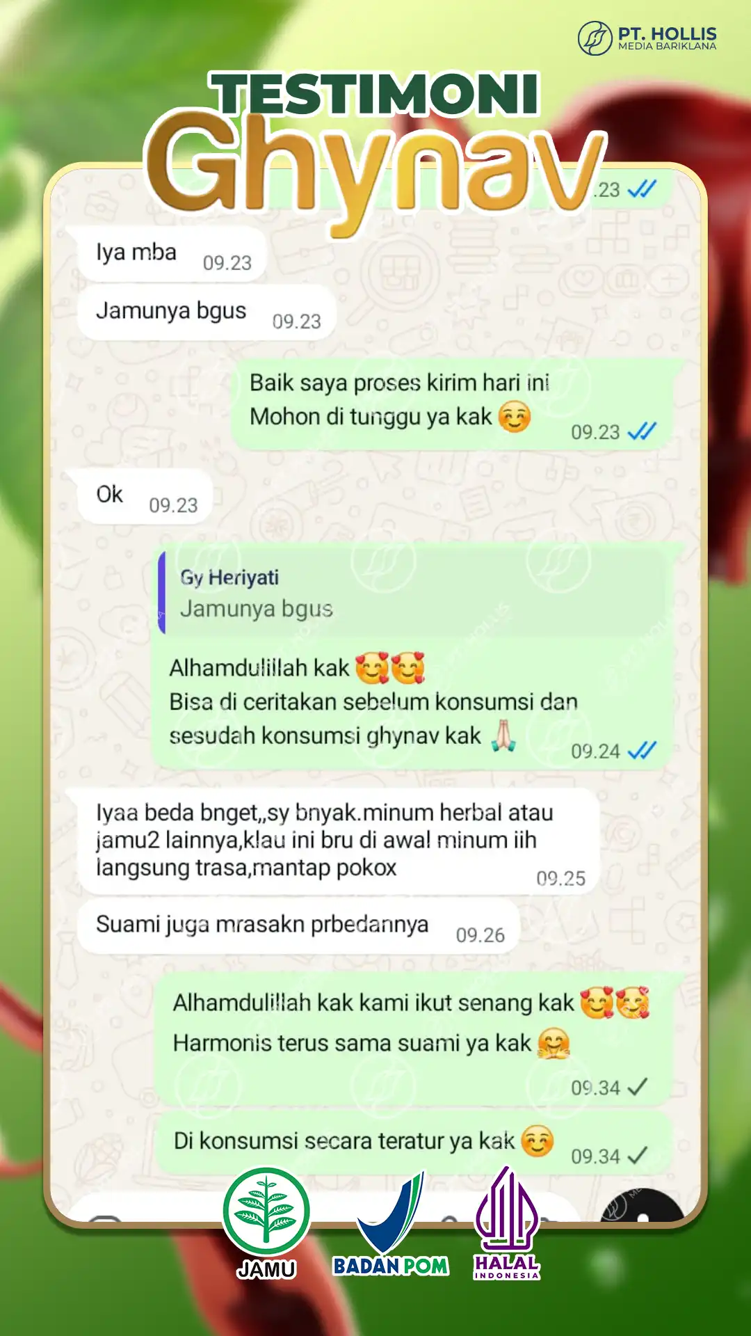 Testimoni Ghynav 6